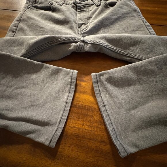 Levis 511 Mens Slim Fit Stretch Jeans Gray 30 W X 30 L Denim TENCEL - Picture 4 of 8